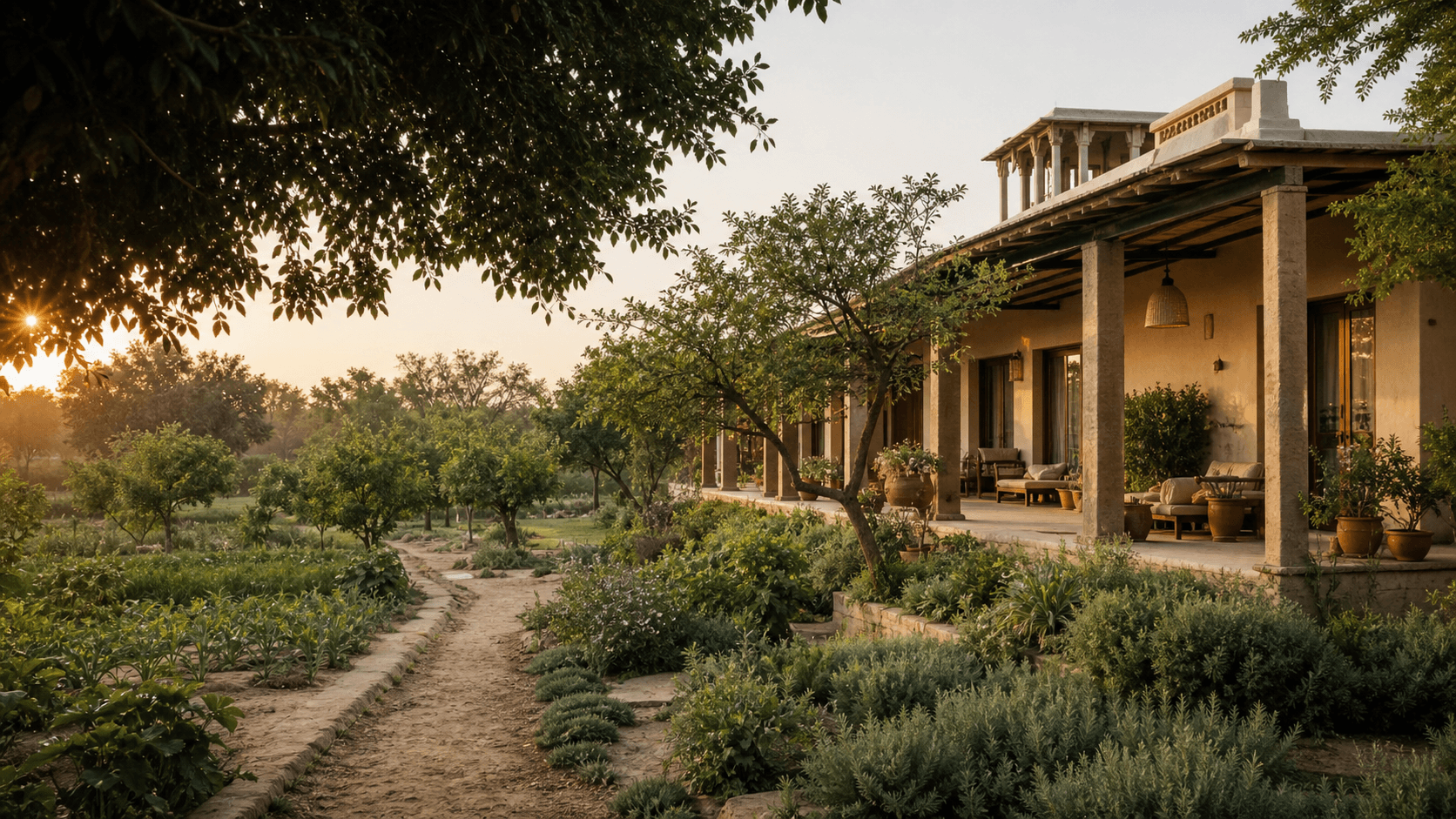 The Organic Orchard Retreat, stay in Pilani, Rajasthan